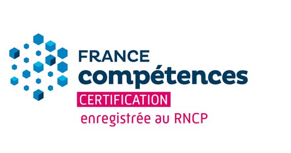 logo france compétence enregistrée au RNCP