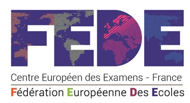 logo Certificateur des examens et de la Fédération européenne des écoles